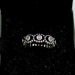 Pandora stackable ring size 5